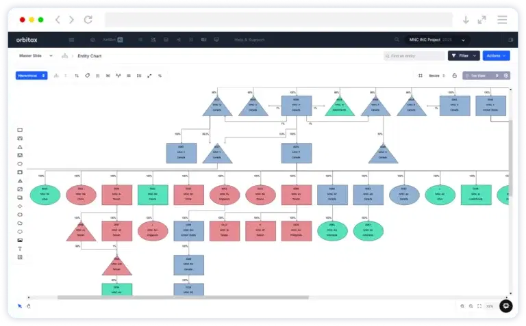 Orbitax Entity Designer product screenshot